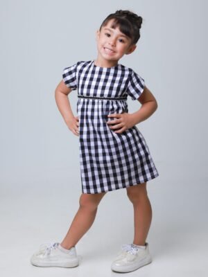 Vestido Infantil Vichy